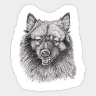 Keeshond Sticker